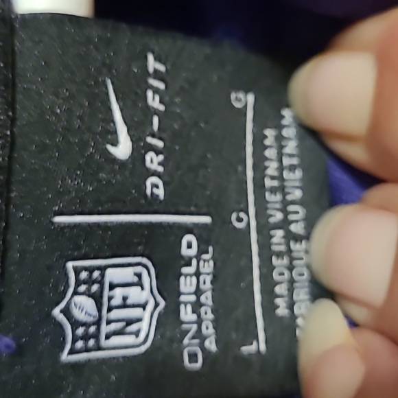 Nike Purple and Yellow Vikings Hoodie - Picture 3 of 6